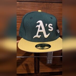 New era A's cap